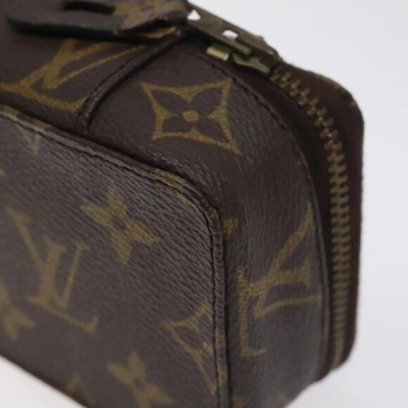 LOUIS VUITTON Monogram Posh Monte Carlo Jewelry Box Vintage M47350 Auth 131498 - Picture 5 of 16